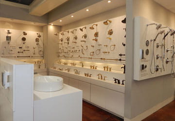 Interior image of the Green Art Supply Huntingtion Kitchen & bath Showroom